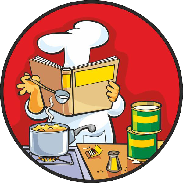 Recipe Soup Chef Cooking Clip Art - Literary Cookbook (600x600)