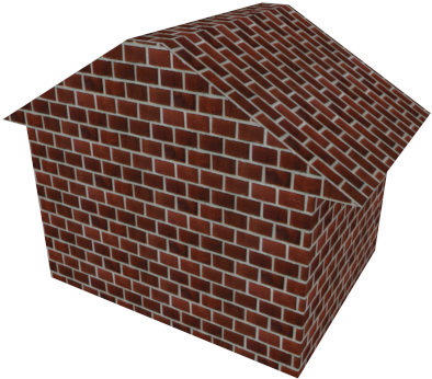 Brick House Clip Art Transparent Man - The Cure (500x400)