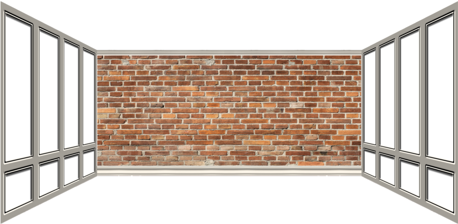 Png Best Collections Brick Image Image - Wall With Window Png (900x675)
