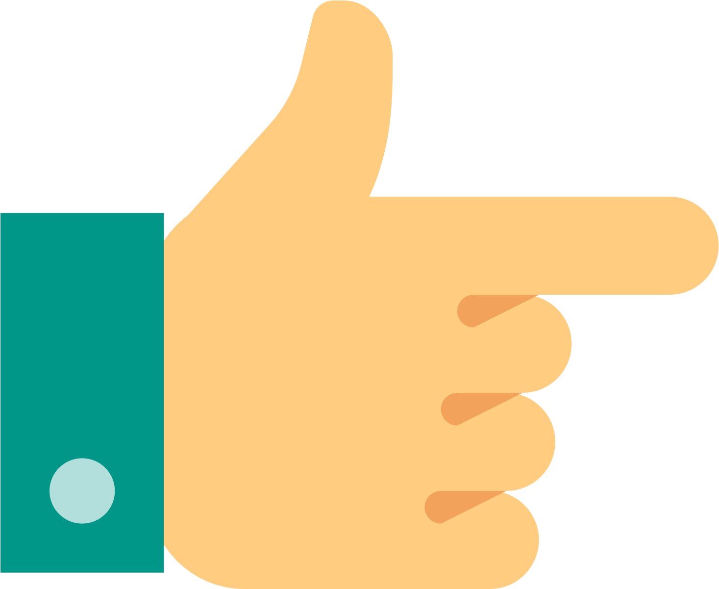 Thumb Up Icon Png (1600x1600)