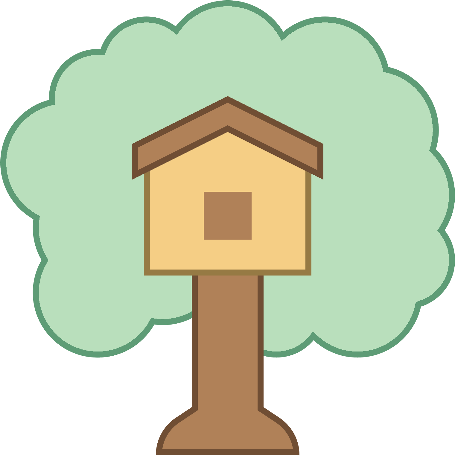 Casa Na Árvore Icon - Wink (1600x1600)