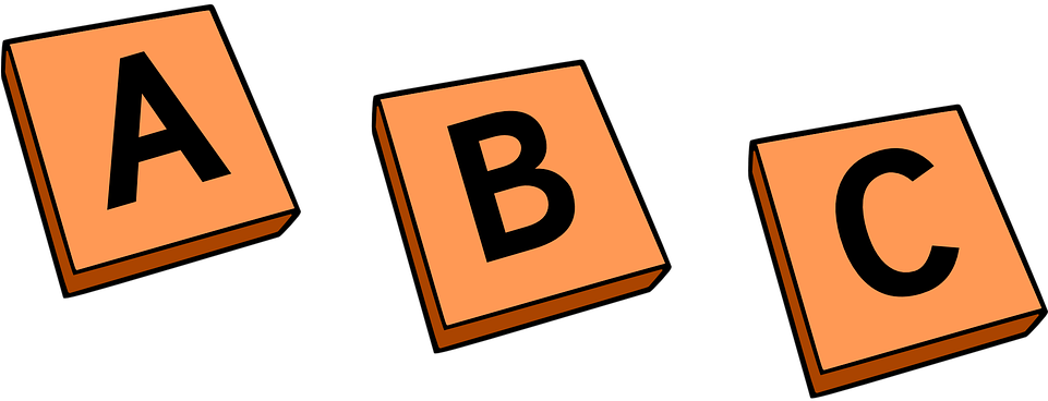 Letter Tiles Clipart - Abc Clip Art (960x480)