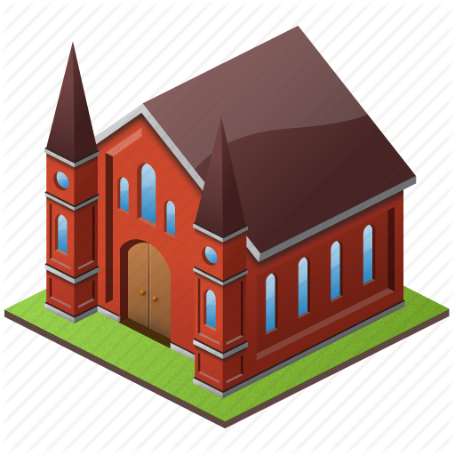 Catholic Church Model - Temple Icons Png (512x512)