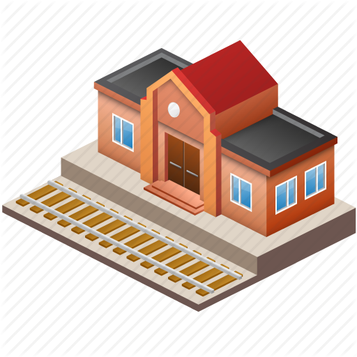Train-station Icons - Train Station Png (512x512)