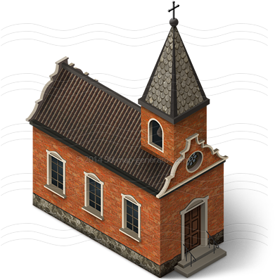 Church 3d Icon (400x400)
