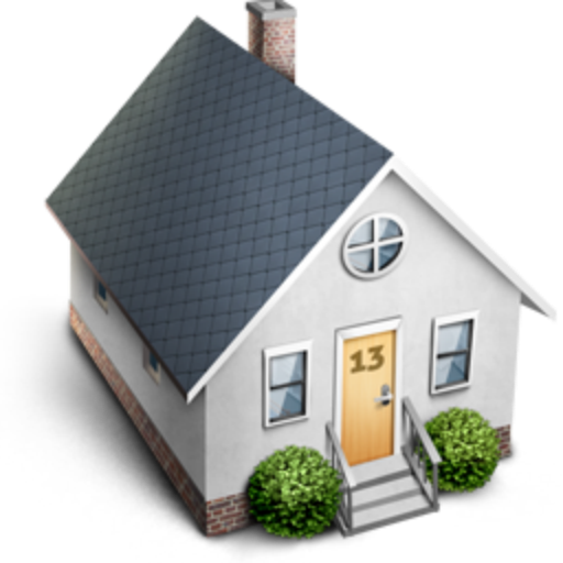 3d Home Design Icon - House Icon (512x512)