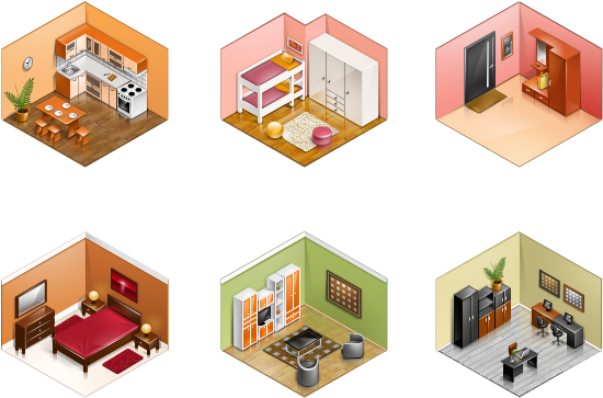 Madpencil Services 3d Visualization Motion Design And - 3d Interior Design Icon (725x511)