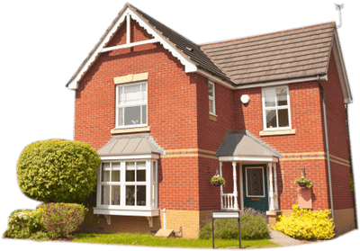 Free 3d House Png - Uk House Png (400x400)