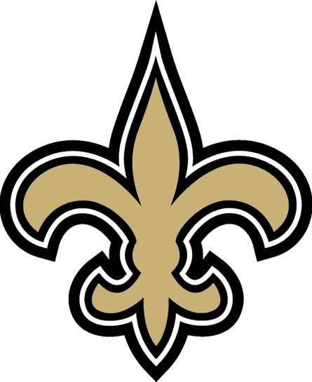 Drew Brees And The Balanced Attack Of The Incredibly - New Orleans Saints Logo (445x545)