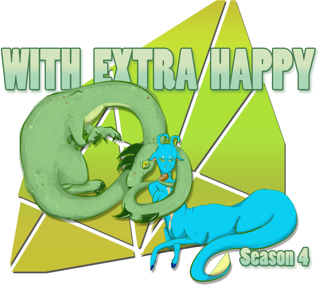 With Extra Happy L Ep 19 L Alloran The Grey - Illustration (1280x1047)