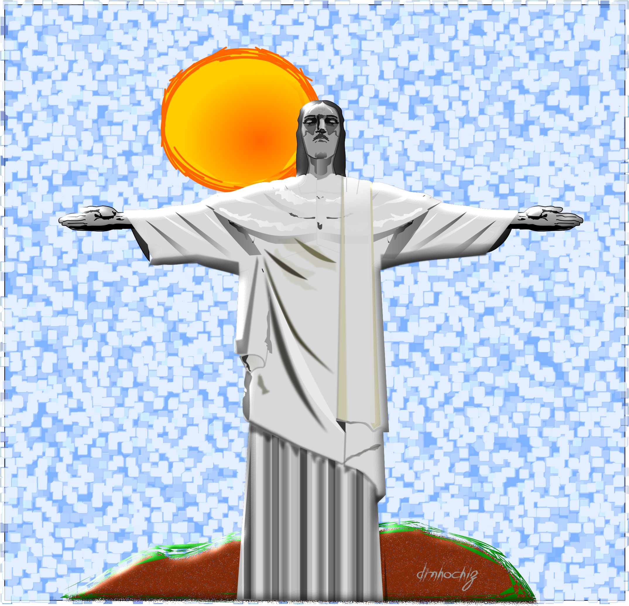 Redentor - Rio - Christ The Redeemer (2400x2400)