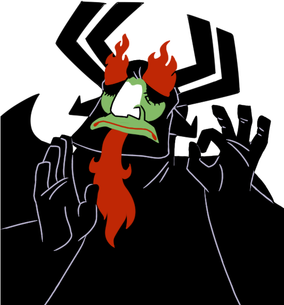 Fictional Character Cartoon Art - Just Right Meme Samurai Jack (557x605)