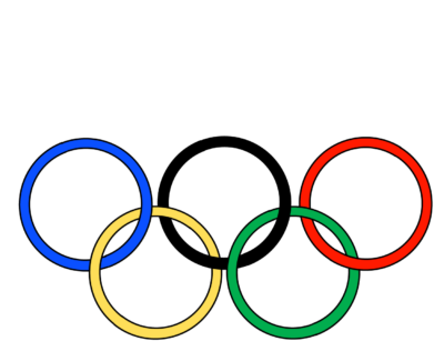 Gold Medal Mistakes And The Atlanta Olympic Games - Olympic Rings Free Clip Art (400x400)