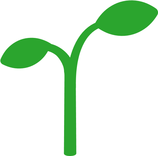 Plants Clipart Emoji - Seedling Emoji (512x512)