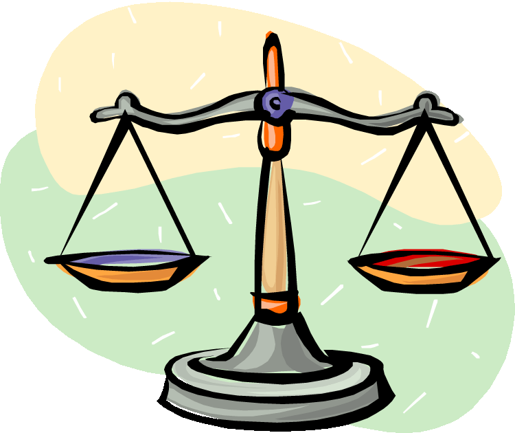Advisor 20clipart - Scales Of Justice Clip Art (750x630)