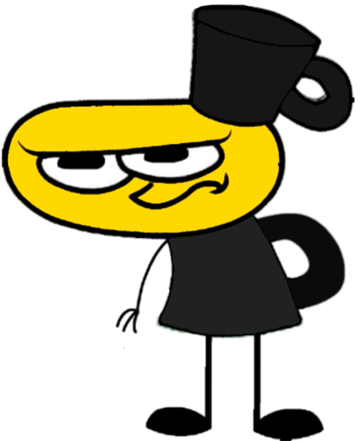 The Mugman Who Has A Bad Behavior By Bluenewton - The Mugman Who Has A Bad Behavior By Bluenewton (400x487)