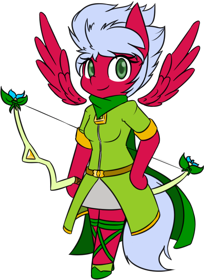 Anthro, Archery, Artist - Cartoon (1000x1000)