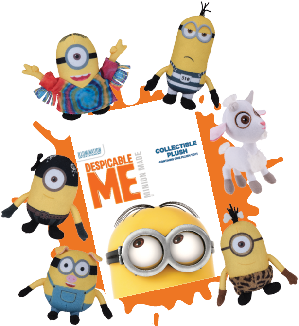 Despicable Me Minions Sticker Book (638x672)