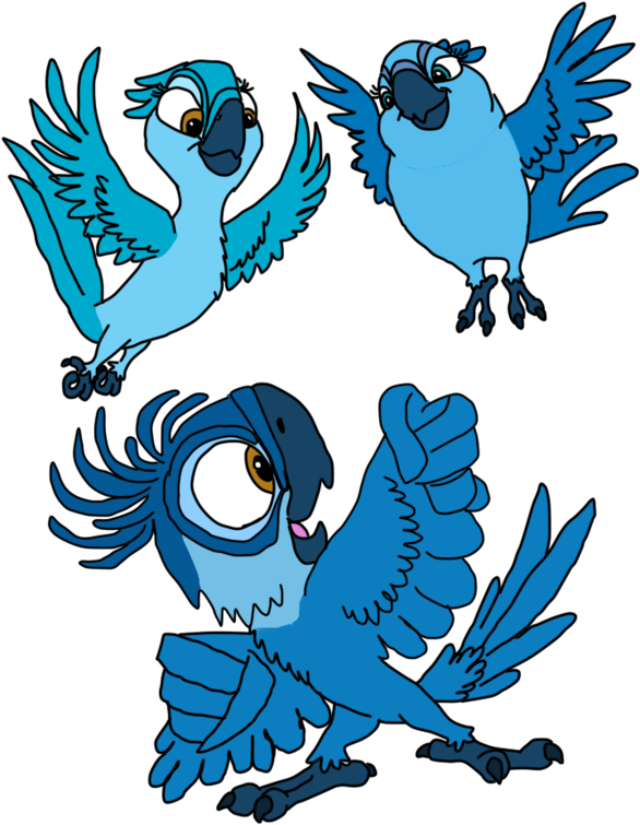 We Are Going To The Amazon 2d Vector By Dulcechica19 - Rio Bia 2d (600x776)