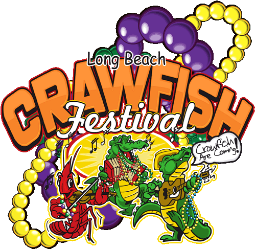 Shrimp Clipart Louisiana Bayou - Long Beach Crawfish Festival 2017 (500x505)