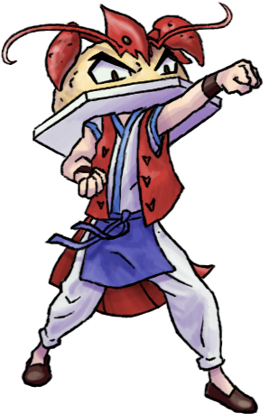 Shrimp Fried Ricer By Racieb - Fighting Foodons Fried Ricer (500x500)