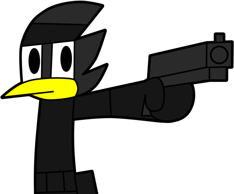 [4k] Captain Bird Gunpoint By Mr Shrimp Dx - Cartoon (1191x670)