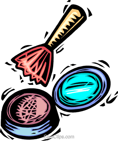 Beauty Supplies Royalty Free Vector Clip Art Illustration - Clipart For Beauty Supplies (402x480)