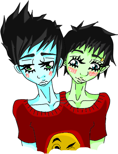 Frank And Len By Little-shrimp - Shrimp (506x757)