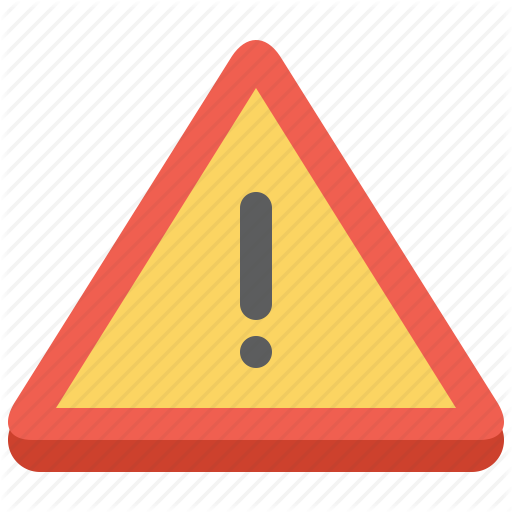 Security Alert Icon - Risk Icon Flat (512x512)