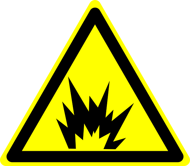 Danger, Explosion, Hazard, Warning, Fire, Explosive - Fire And Explosion Hazard (821x720)