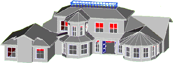 Sample Drawings - Autocad House Drawings Samples Dwg (576x217)
