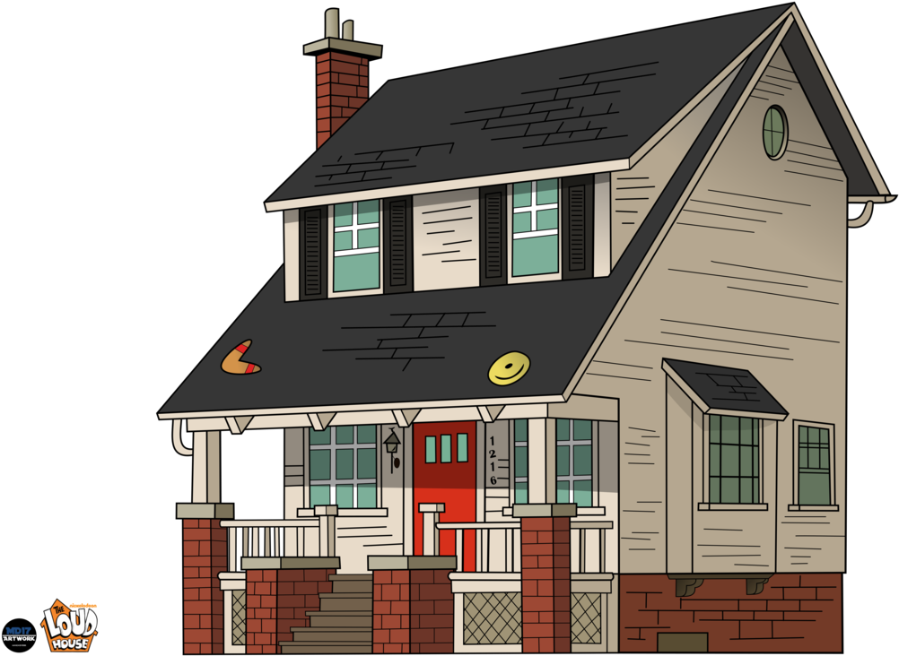 Loud House By Mandash1996 - Loud House House (1024x759)