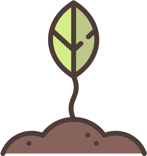 Growing Plant Png Clipart - Plant Growing Cartoon (512x512)