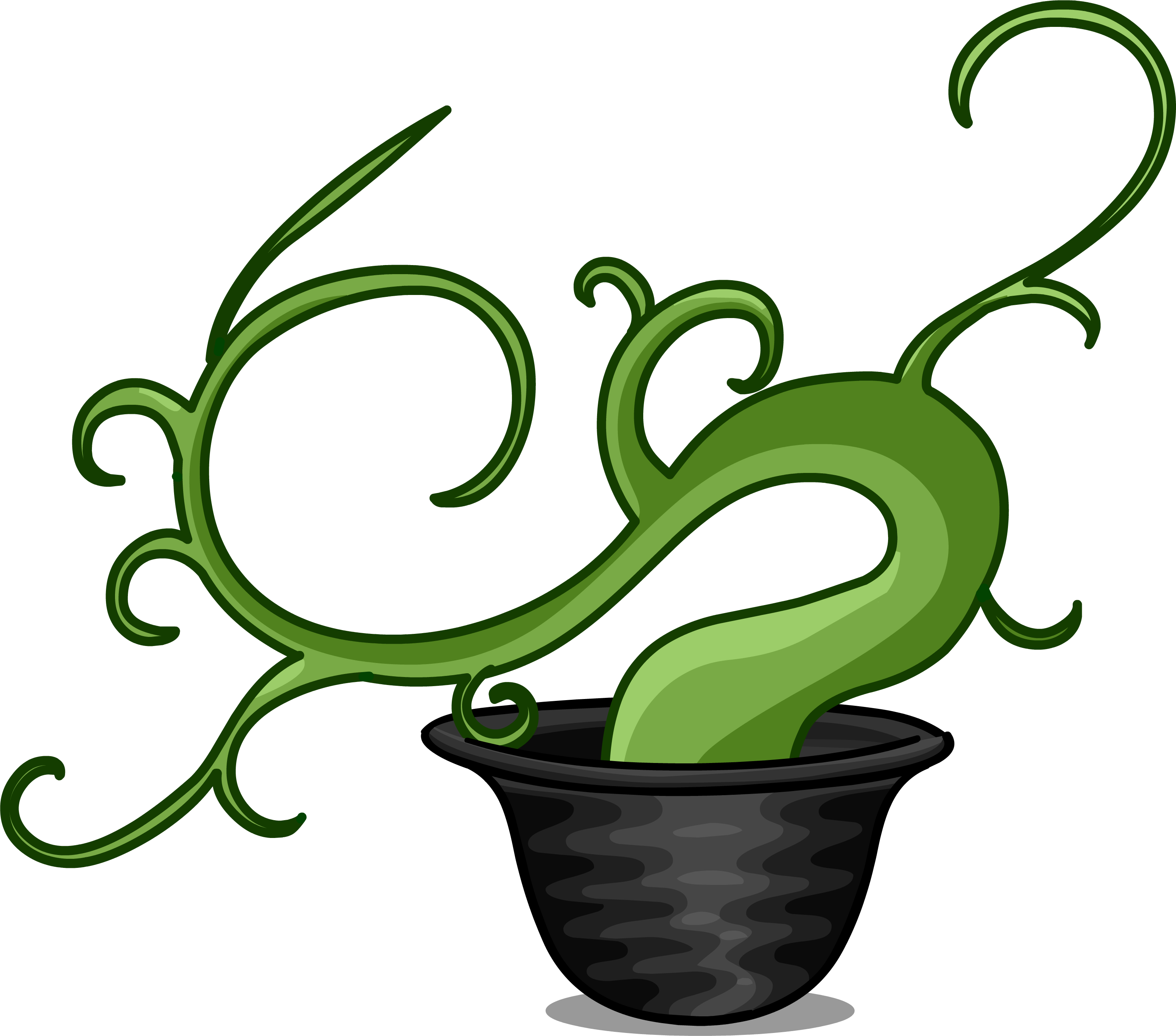 Plantus Fantasticus And Surprisus Maximus - Club Penguin Rare Flower Plant (3108x2736)