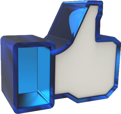 Facebook Like Button Art Animated Gif Super - Facebook Dislike Button Gif (500x413)
