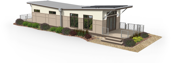 The Second Option For The I House Includes 2 Bedrooms - House (591x277)