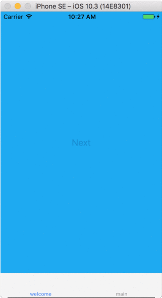 At This Point You Will See A Blue Welcome Screen With - Screenshot (432x702)