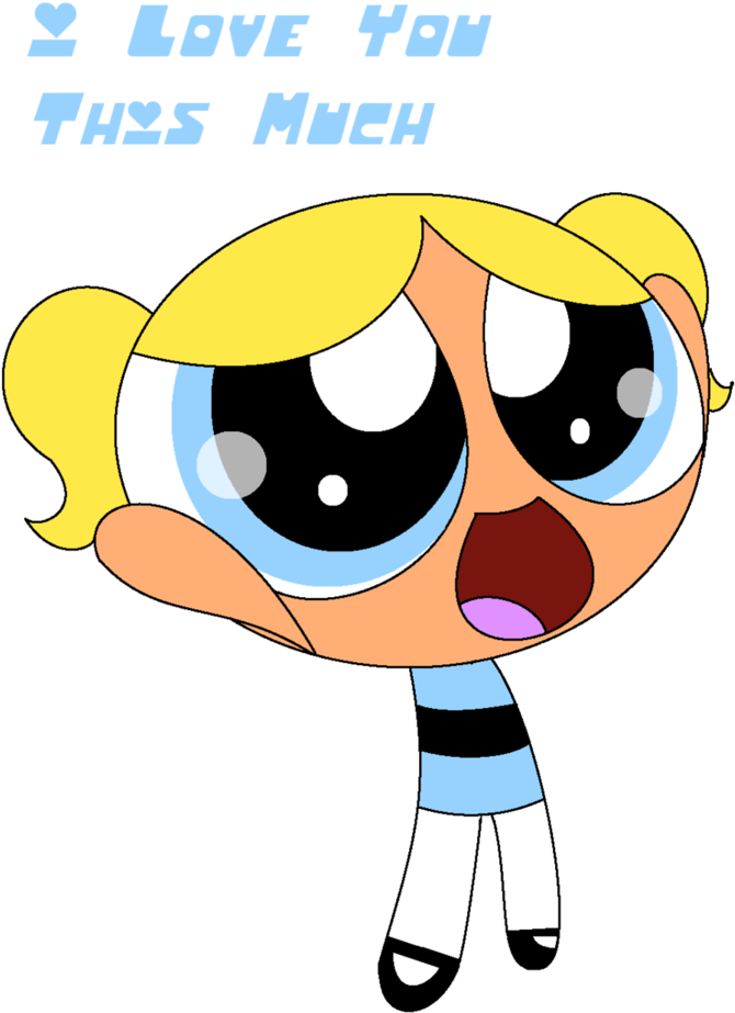I Love You This Much By Xxsparklepuffxx On Deviantart - Cartoon (766x1044)