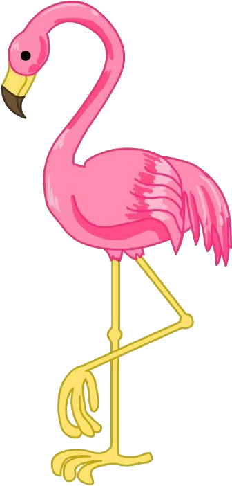 Clip Art, Silhouettes, Stickers, Silhouette, Sticker, - Pink Flamingo Clip Art (340x709)