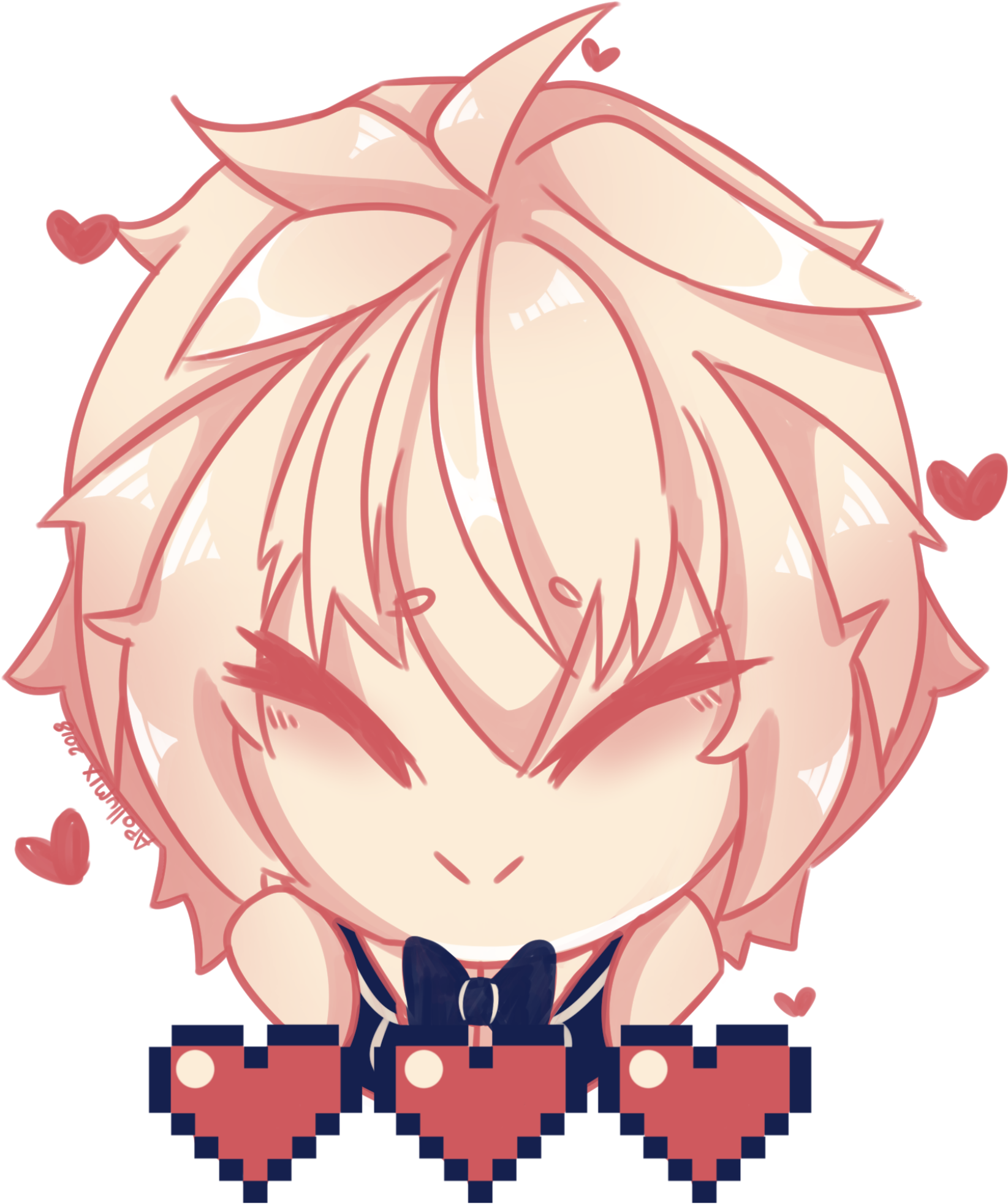 I Love You This Much 13 Sticker By Apollumix On Deviantart - April 3 (2000x2000)