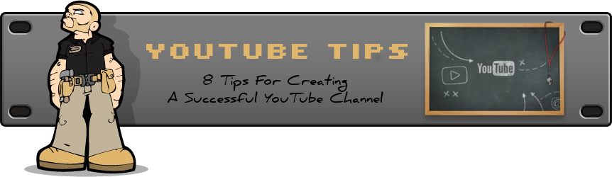 8 Tips For Creating A Successful Youtube Channel - Calligraphy (862x250)