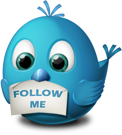 Twitter Follow Me Png (512x512)