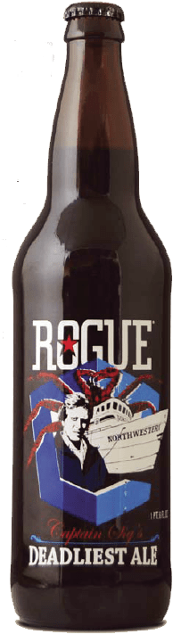 Newport, Or, October 10, 2008 Rogue Ales And Captain - Rogue Captain Sigs Deadliest Ale (northwestern Ale) (202x724)