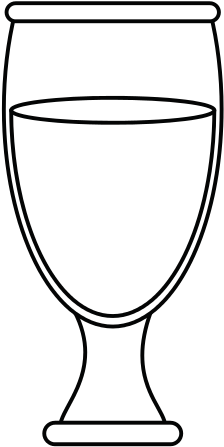 Water In Glass Cup Icon Image - Wine Glass (550x550)
