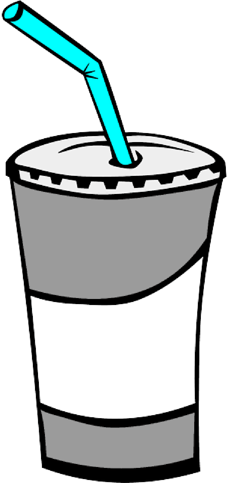 Icon, Glass, Food, Menu, Juice, Cup, Bottle, Cartoon - Soda Clipart (800x1600)