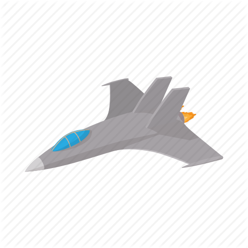 Cartoon Fighter Jet - Cartoon Fighter Jet (512x512)