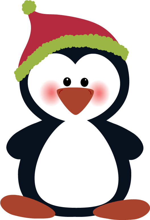 Clip Art May Birthday Â€“ Littlereasonstosmile - Penguin Christmas Clip Art (770x773)