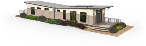 I House 2 1023sf - Clayton I Home Floor Plans (592x281)