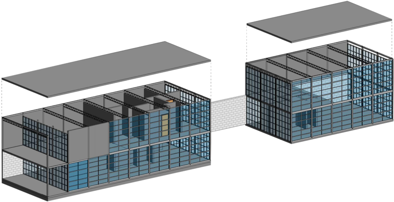 Eames House Revit - Eames House Revit (1000x554)