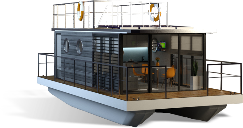 Seth Spencer Directory, A House On The Water - Scale Model (928x509)